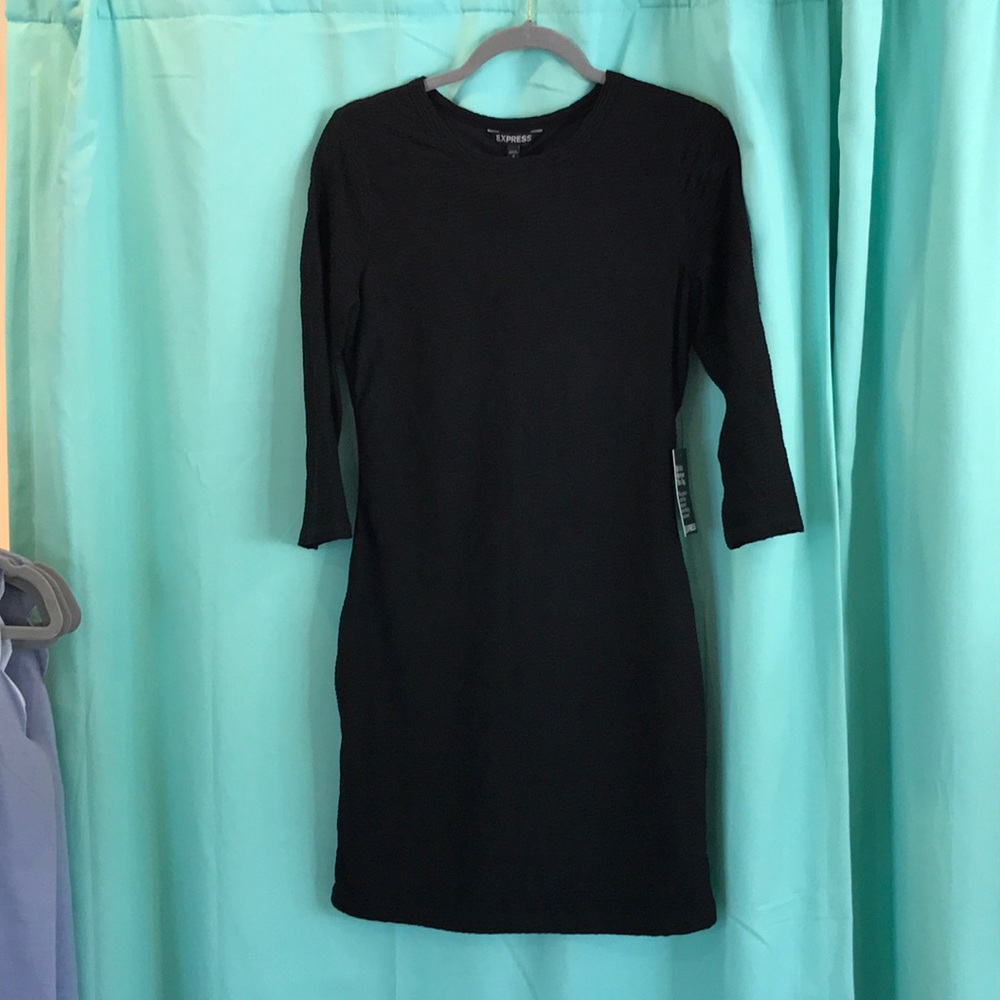 Black Express Cocktail Dress